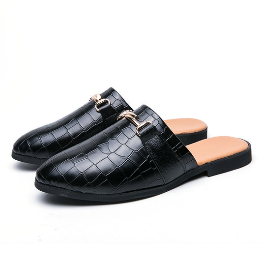 Pantuflas Tipo Mocasín para Hombre - Comodidad sin Talón - Image 2
