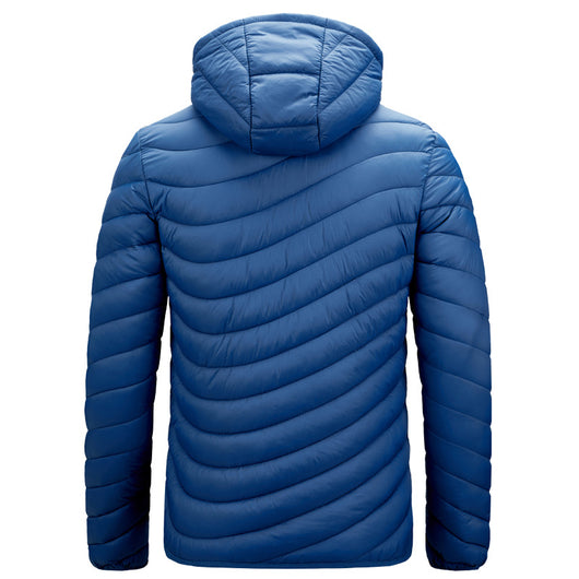 Chaqueta Acolchada para Hombre con Capucha Desmontable - Image 17