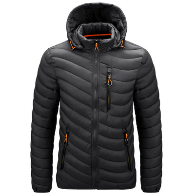 Chaqueta Acolchada para Hombre con Capucha Desmontable - Image 16