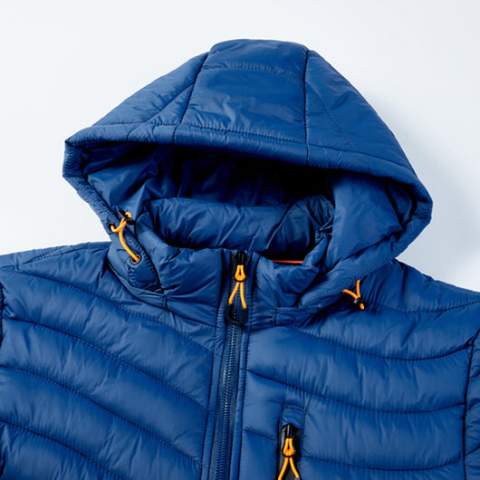 Chaqueta Acolchada para Hombre con Capucha Desmontable - Image 19