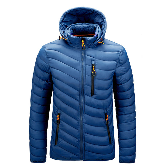 Chaqueta Acolchada para Hombre con Capucha Desmontable - Image 18