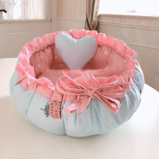 Casa Transportadora para Perros Pequeños y Gatos - Caseta Tipo Teddy