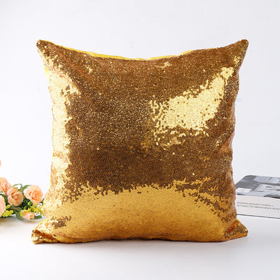 Funda de Almohada Lentejuelas Reversibles 40x40 - Venta Directa de Fábrica - Image 2