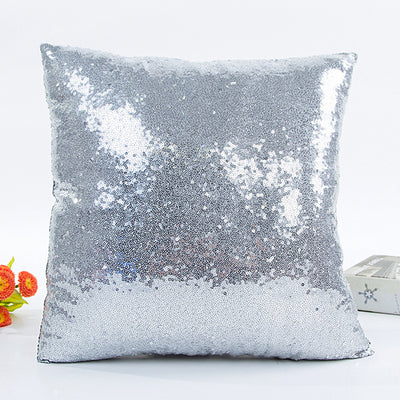 Funda de Almohada Lentejuelas Reversibles 40x40 - Venta Directa de Fábrica - Image 5