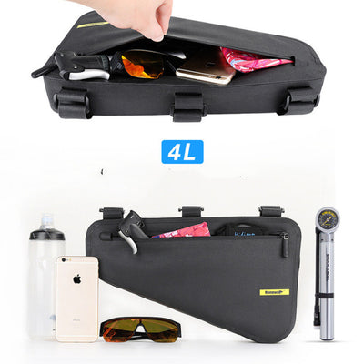 Bolsa Triangular para Marco de Bicicleta 4L - Rhinowalk - Image 8