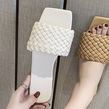Sandalias Tejidas de Playa para Mujer - Estilo Moderno Talla Grande - Image 12