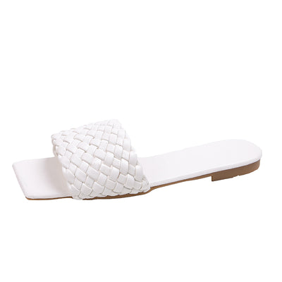 Sandalias Tejidas de Playa para Mujer - Estilo Moderno Talla Grande - Image 17