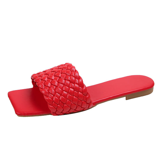 Sandalias Tejidas de Playa para Mujer - Estilo Moderno Talla Grande - Image 3