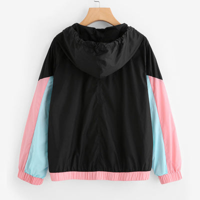 Jersey de Béisbol Deportivo con Capucha y Colores Contrastantes de Manga Larga - Image 9