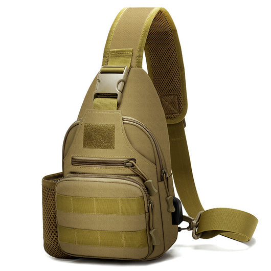 Mochila Táctica para Ciclismo con Carga USB y Bandolera Ajustable - Image 10