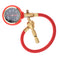 Medidor de Pressão de Pneus Off-Road - Válvula de Cobre com Desinflador Rápido