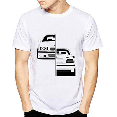 Camiseta Harajuku Turbo Automotive para Hombre - Diseño E30 E36 E46 - Image 11