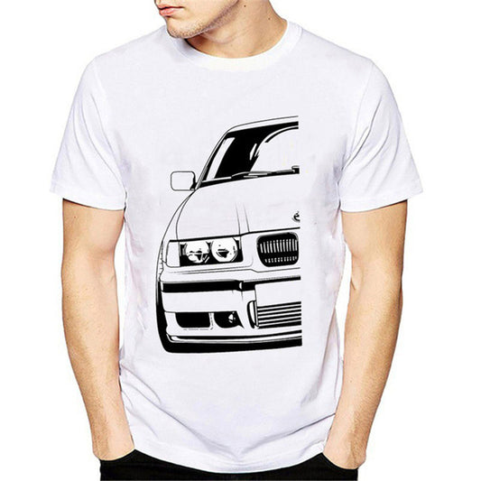 Camiseta Harajuku Turbo Automotive para Hombre - Diseño E30 E36 E46 - Image 2