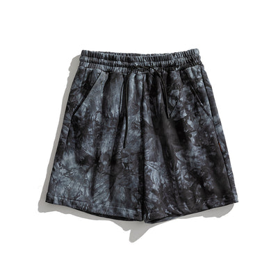 Shorts Tie-Dye Estilo Hong Kong para Hombre - Diseño Urbano Verano - Image 4