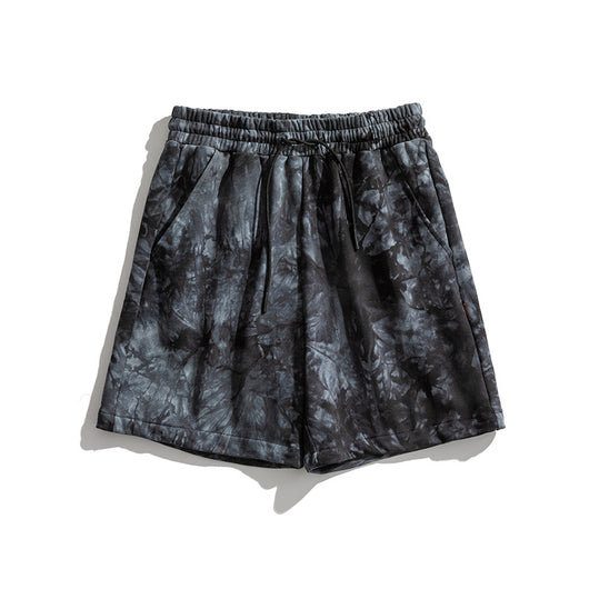 Shorts Tie-Dye Estilo Hong Kong para Hombre - Diseño Urbano Verano - Image 4