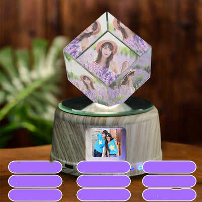 Caja de Música Personalizada con Foto, Bola de Cristal Bluetooth para San Valentín - Image 6