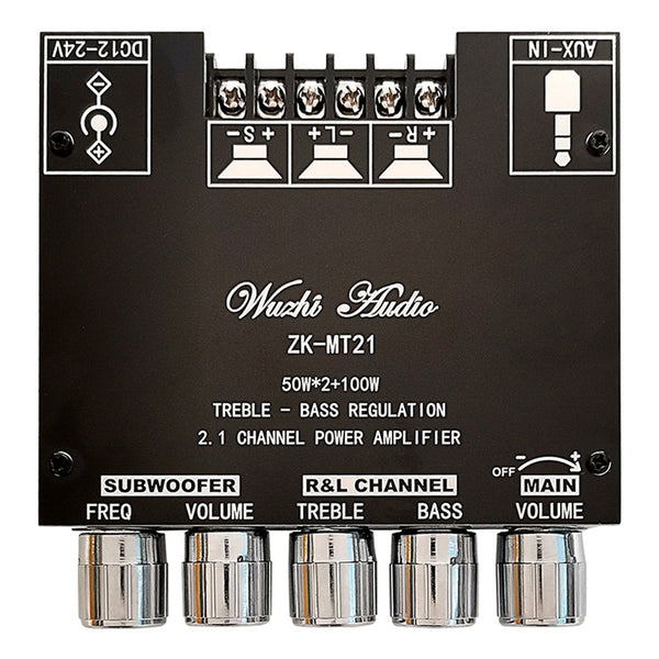 Amplificador Digital Bluetooth 2.1 Canales con Control Remoto