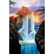 Cuadro Pintura Diamante Cascada Paisaje Acuarela para Decoración