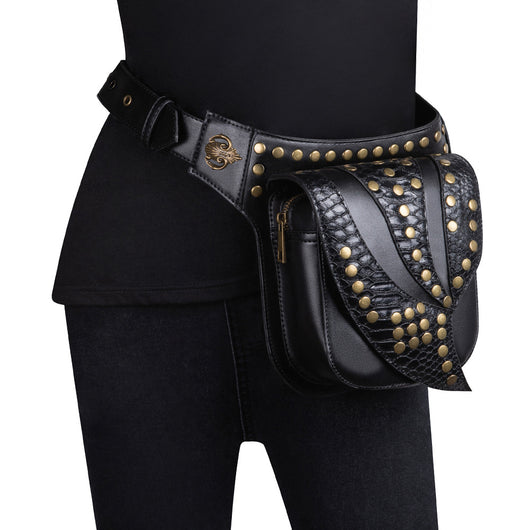 Bolsa Mensajero Locomotora Steampunk - Estilo Industrial Vintage - Image 3