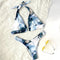Bikini Irregular con Anillo Decorativo - Diseño Personalizado y Moderno