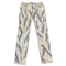 Pantalones Jeans Rectos Holgados con Diseño Tie-Dye Pintado a Mano y Estilo Graffiti