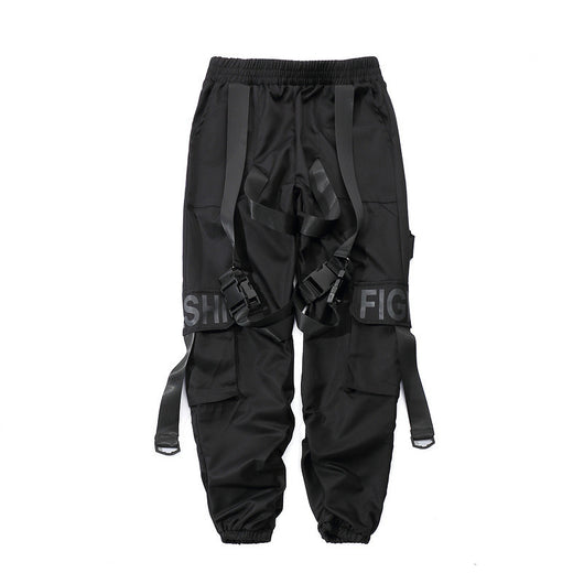 Pantalones Funcionales Overol Guochao Streamer - Tendencia Urbana Hombre - Image 6