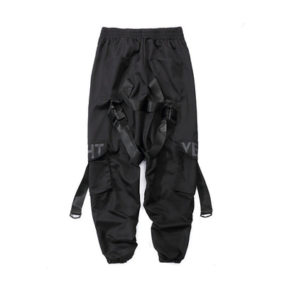 Pantalones Funcionales Overol Guochao Streamer - Tendencia Urbana Hombre - Image 7