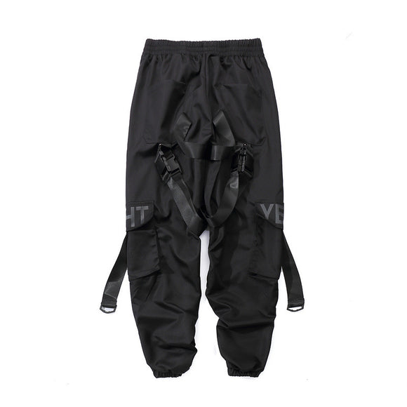 Pantalones Funcionales Overol Guochao Streamer - Tendencia Urbana Hombre