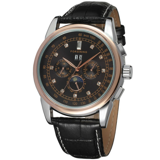 Reloj Automático Tourbillon Shanghai Movement con Fases Lunares - Image 4