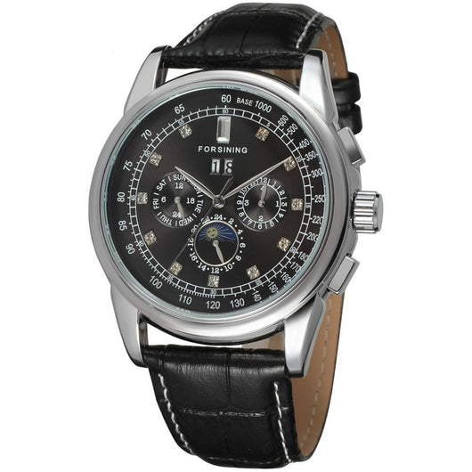 Reloj Automático Tourbillon Shanghai Movement con Fases Lunares - Image 3