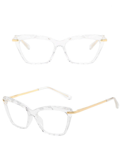 Gafas Marco Triangular Efecto Agua - Image 10