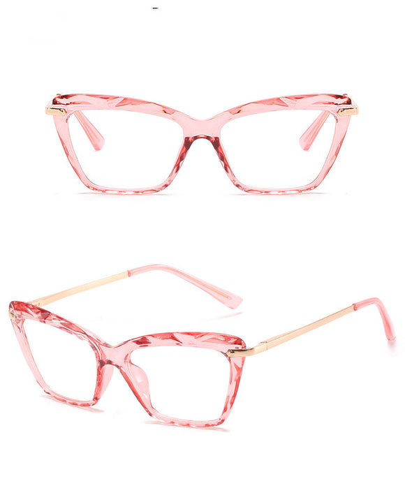 Gafas Marco Triangular Efecto Agua