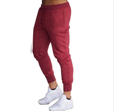 Pantalones Casuales Slim Fit en Colores Sólidos para Hombre - Image 7