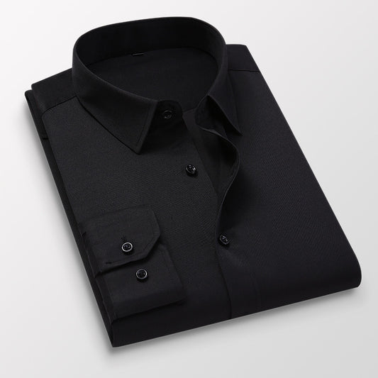 Camisa Blanca Ejecutiva Slim Fit Tallas Grandes - Perfecta para Novios y Eventos Formales