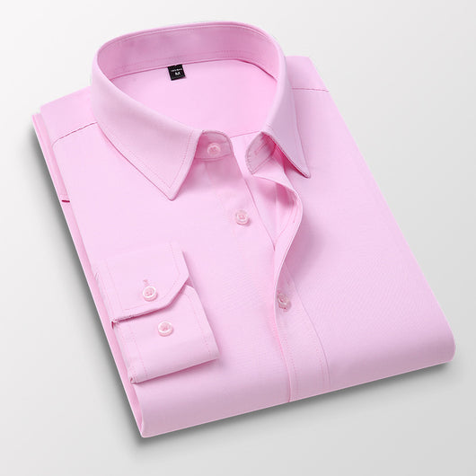 Camisa Blanca Ejecutiva Slim Fit Tallas Grandes - Perfecta para Novios y Eventos Formales - Image 5