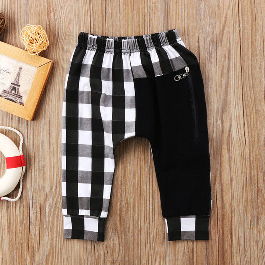 Pantalones Harem Cuadros para Niños 1-6 Años - Estilo Casual Moderno - Image 10