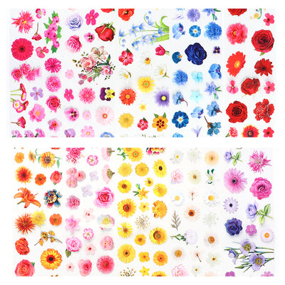 Calcomanías de Uñas Retro Floral Rosa con Encaje y Transferencia de Estrellas - Image 5