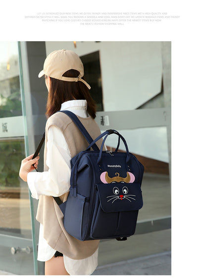 Bolsa Maternal con Diseño de Gatos - Bolso Organizador Térmico para Mamás - Image 11