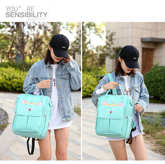 Bolsa Maternal con Diseño de Gatos - Bolso Organizador Térmico para Mamás - Image 12