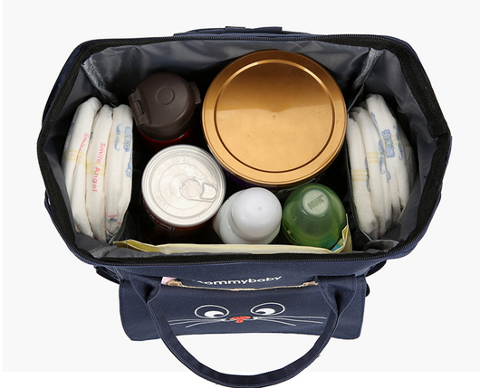 Bolsa Maternal con Diseño de Gatos - Bolso Organizador Térmico para Mamás - Image 14