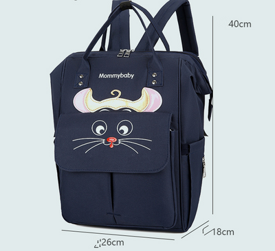 Bolsa Maternal con Diseño de Gatos - Bolso Organizador Térmico para Mamás - Image 16