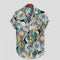 Men's Loose Printed Vintage Shirt - Summer Casual Style