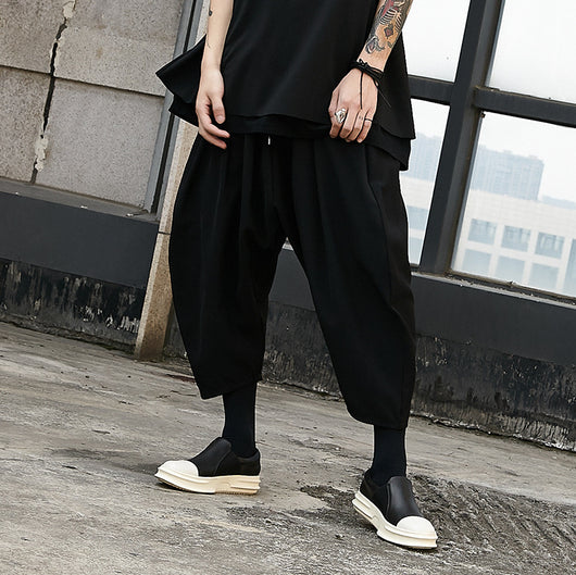 Pantalones Harem Estilo Literario Chino - Image 8