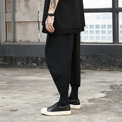 Pantalones Harem Estilo Literario Chino - Image 9