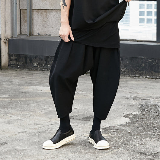 Pantalones Harem Estilo Literario Chino - Image 2