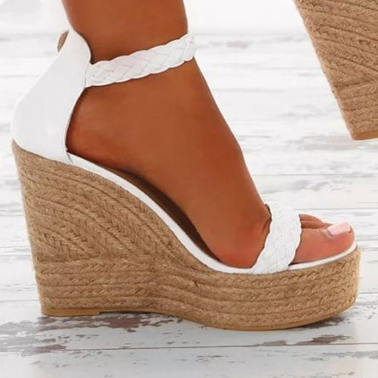 Sandalias Planas Talla Grande con Cuña de Cuerda - Colección Verano - Image 7