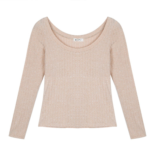 Blusa Escotada de Manga Larga para Mujer - Diseño Sexy y Versátil - Image 5