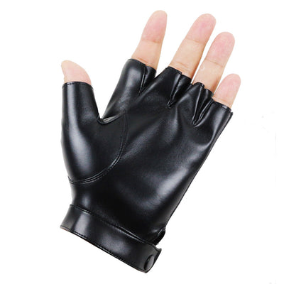 Guantes de Ciclismo Medio Dedo para Hombre y Mujer - Piel Sintética Antideslizante - Image 4