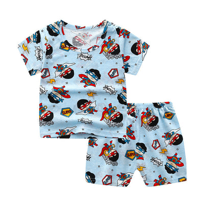 Conjunto de Algodón Ligero para Bebés - Shorts y Camiseta de Manga Corta Unisex - Image 3