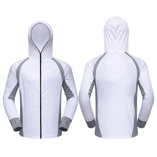 Camisa de Pesca con Capucha Transpirable Seda de Hielo Camuflaje - Image 11